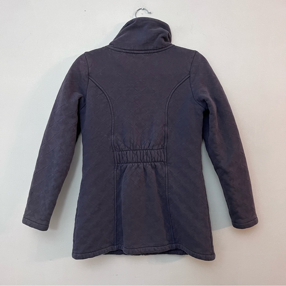 The North Face Full Zip Quilted Knit Jacket with Fleece Lining women’s S Fitted - Picture 3 of 10